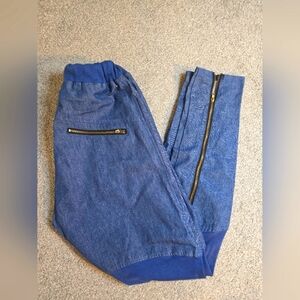 Iridium Indigo Double Zip Jogger Men's Size 36 NWT